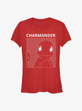 Pokemon Charmander Girls T-Shirt
