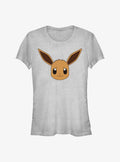 Pokemon Eevee Face Girls T-Shirt