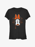 Disney Minnie Mouse Scared Minnie Girls T-Shirt