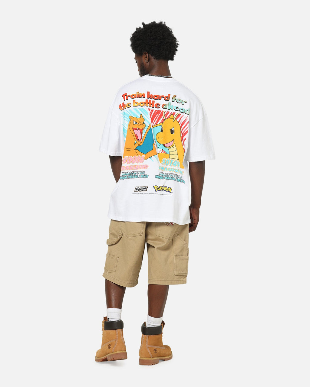 The Pok茅mon Collection By 73Studio Charizard T-Shirt White
