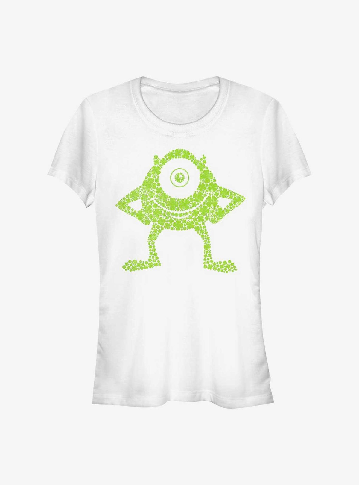 Disney Pixar Monsters University Shamrock Mike Girls T-Shirt
