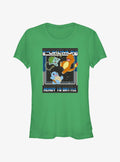 Pokemon Ready To Battle Squirtle, Bulbasaur, and Charmander Girls T-Shirt