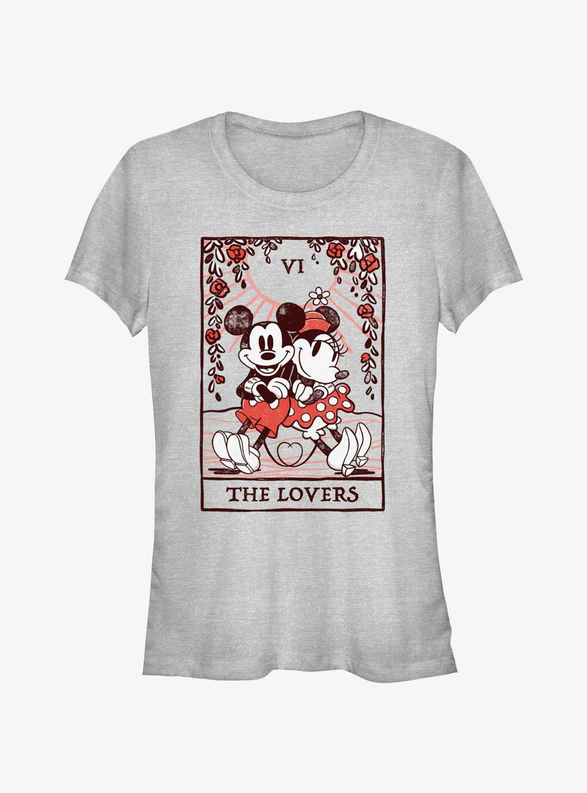 Disney Mickey Mouse & Minnie Mouse The Lovers Girls T-Shirt
