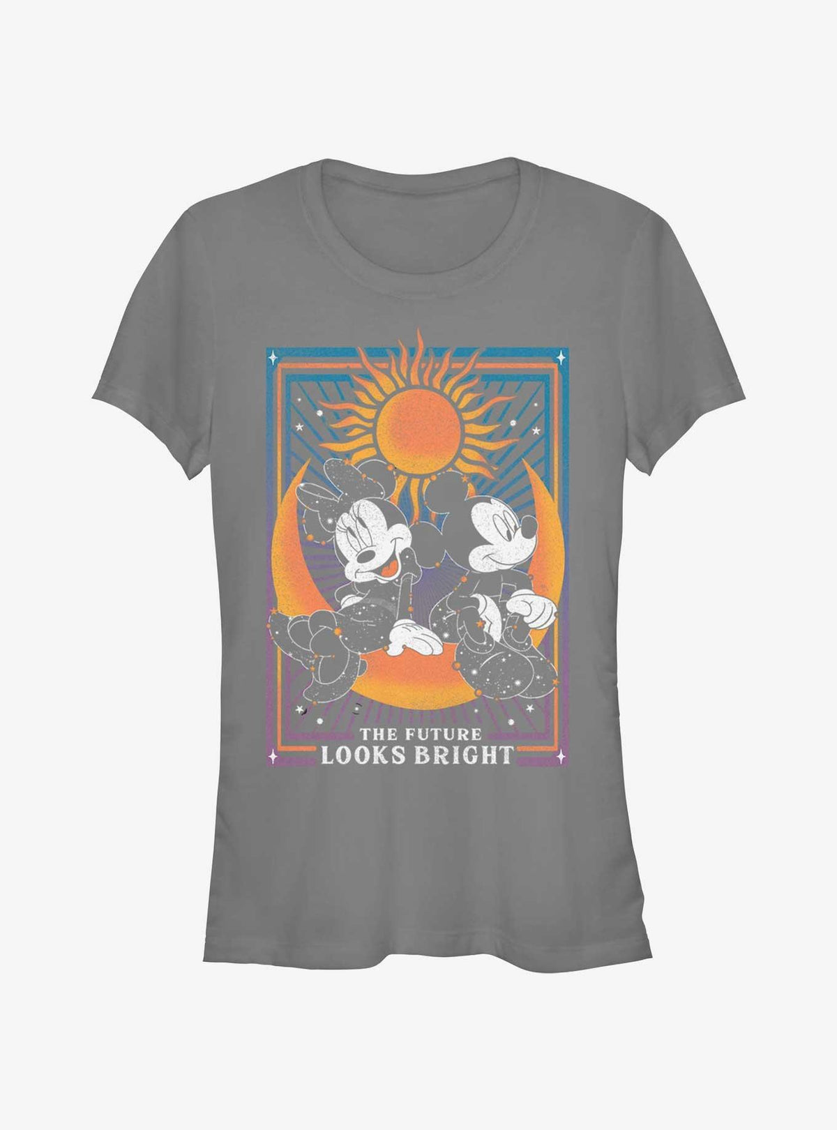 Disney Mickey Mouse & Minnie Mouse The Future Looks Bright Astrology Girls T-Shirt