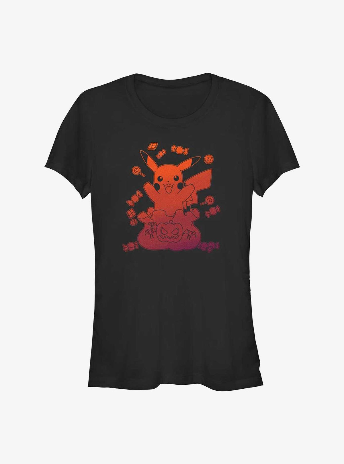Pokemon Pikachu Halloween Candy Girls T-Shirt