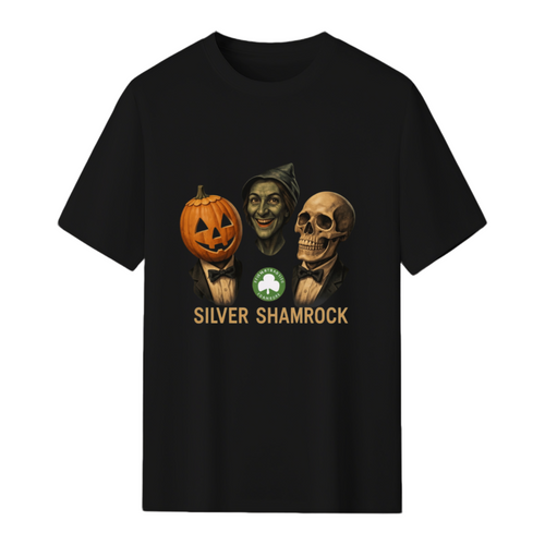 halloween 3 silver shamrock masks T-Shirt
