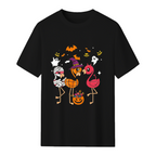 Flamingo Happy Halloween T-Shirt