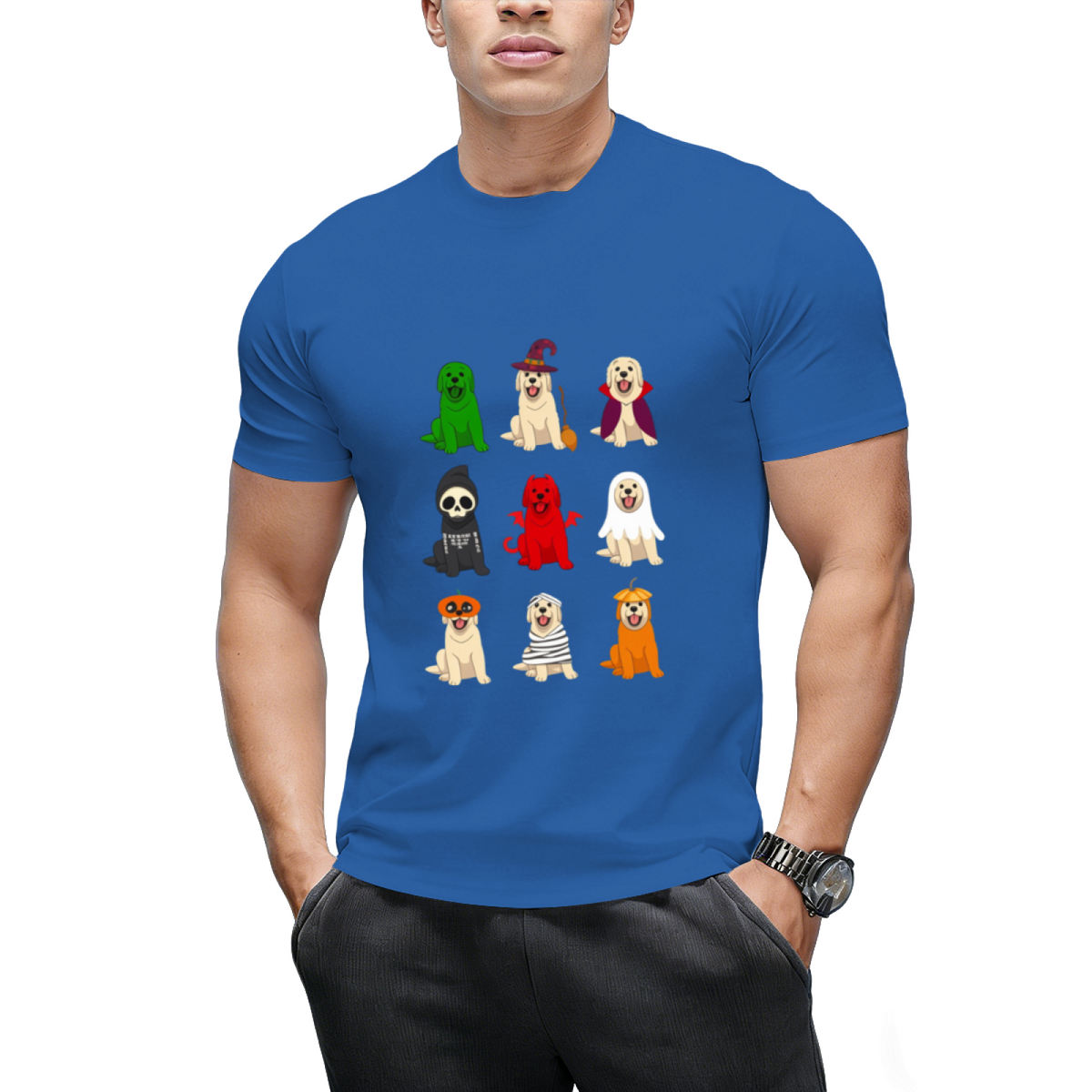 Golden Retrievers Halloween Funny Golden Retrievers Costume T-Shirt