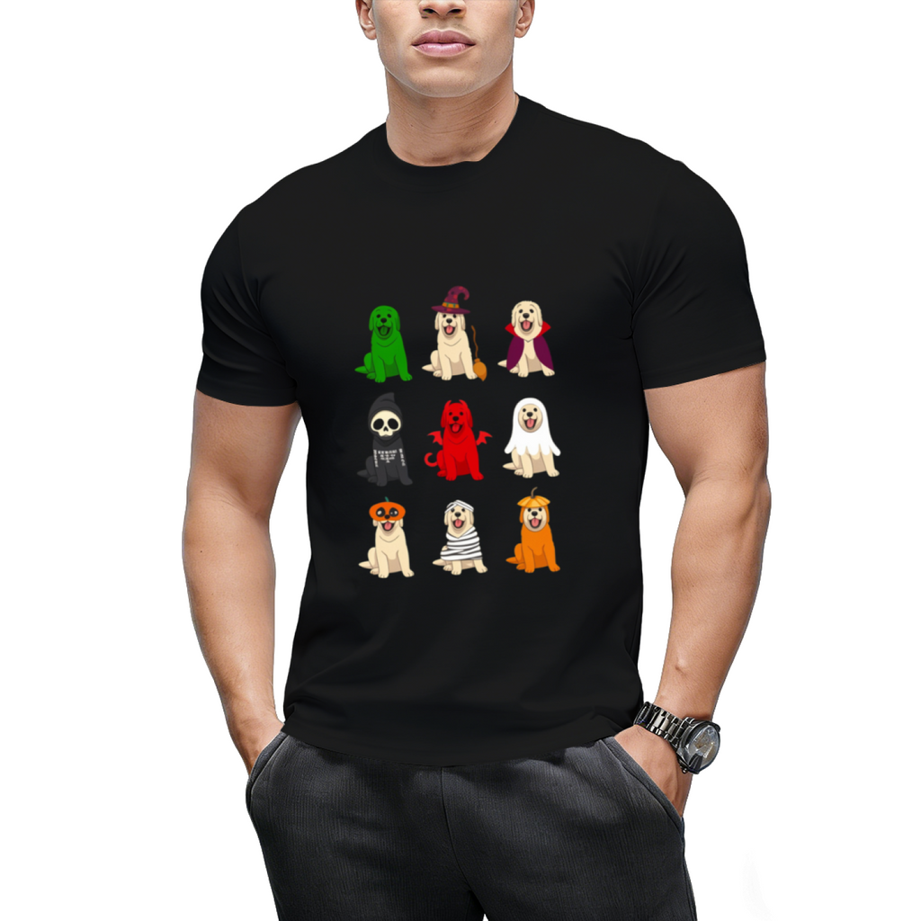Golden Retrievers Halloween Funny Golden Retrievers Costume T-Shirt