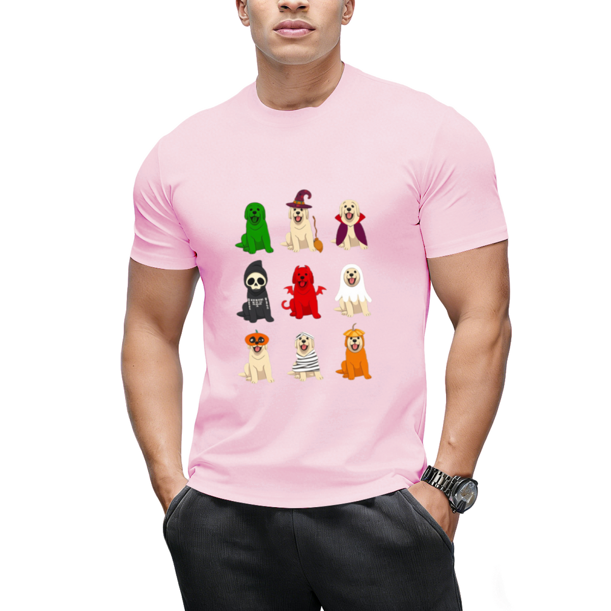 Golden Retrievers Halloween Funny Golden Retrievers Costume T-Shirt