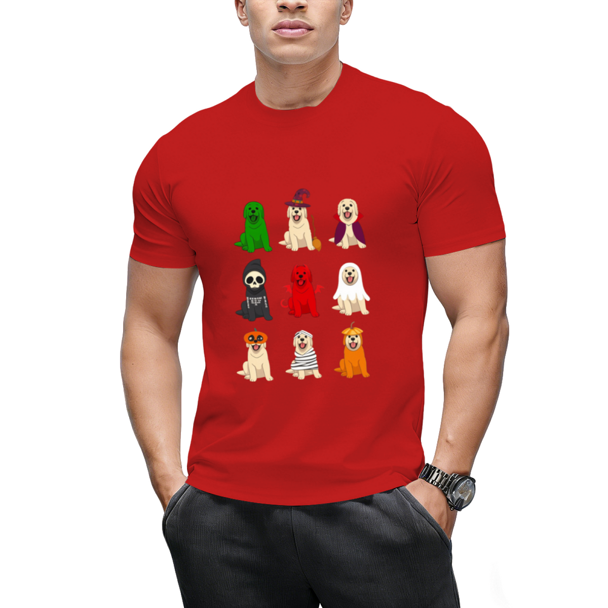 Golden Retrievers Halloween Funny Golden Retrievers Costume T-Shirt