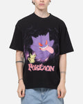 The Pok茅mon Collection By 73Studio Gengar Mimikyu T-Shirt Black