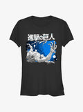 Attack on Titan Eren Yeager Attack Titan Girls T-Shirt