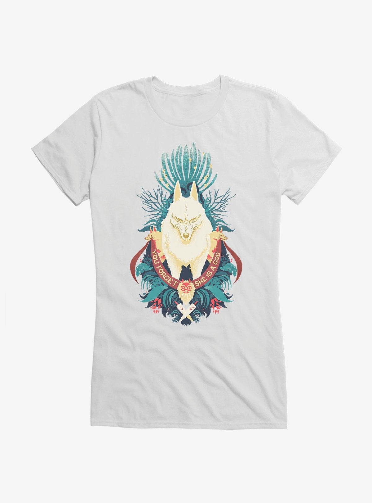 Studio Ghibli Princess Mononoke You Forget Girls T-Shirt