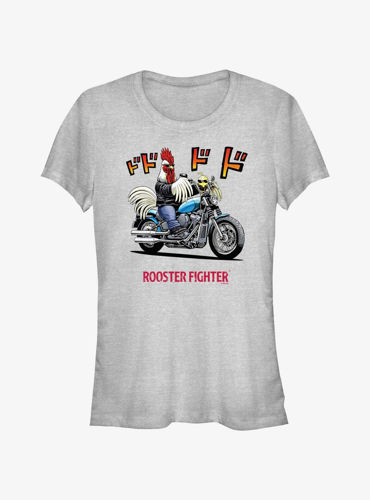 Rooster Fighter Rooster Motorcycle Girls T-Shirt