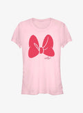 Disney Minnie Mouse Polka Dots Bow Girls T-Shirt