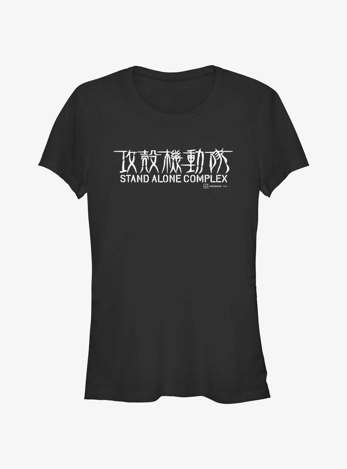 Ghost in the Shell Stand Alone Complex Logo Girls T-Shirt