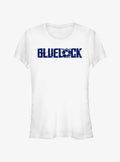 Blue Lock Glitch Logo Girls T-Shirt