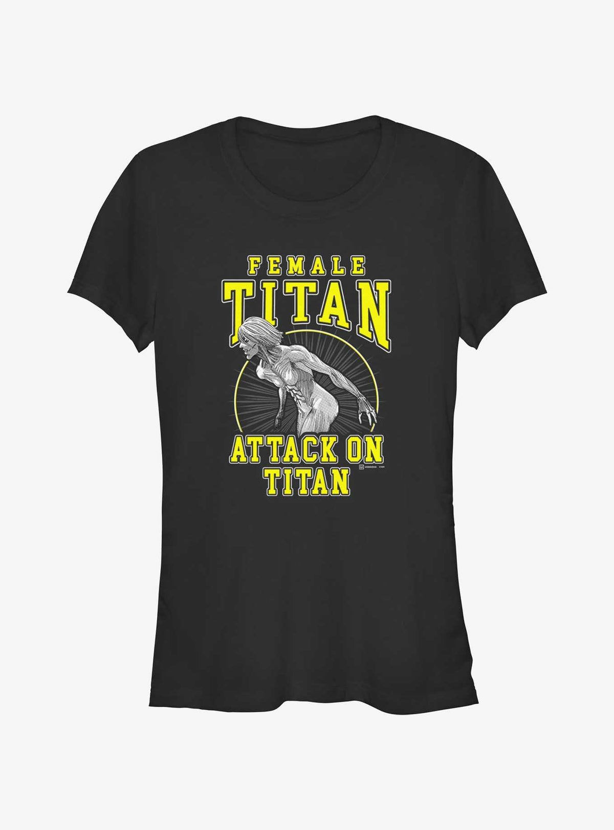 Attack on Titan Female Titan Annie Girls T-Shirt