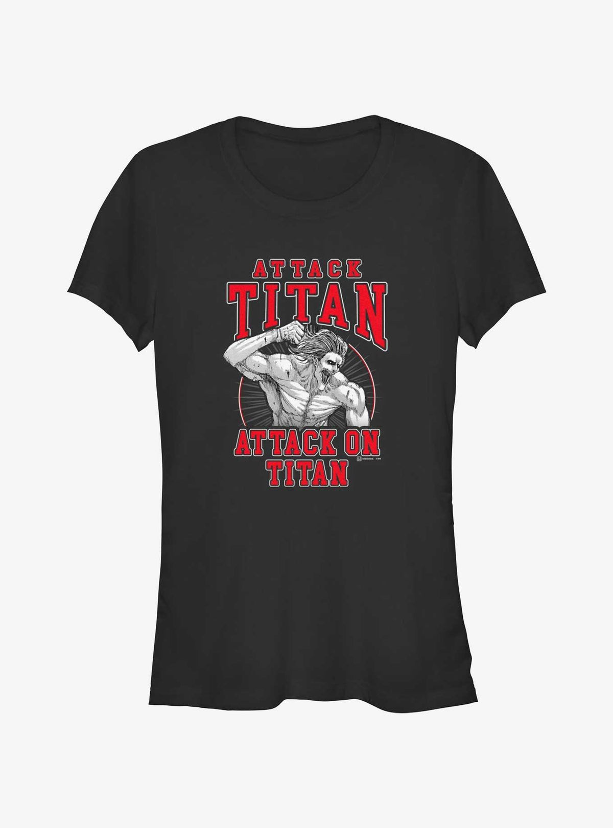 Attack on Titan Attack Titan Eren Girls T-Shirt