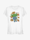 Pokemon Oddish Field Girls T-Shirt