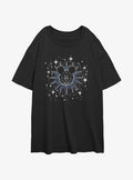 Disney Mickey Mouse Celestial Mickey Girls Oversized T-Shirt