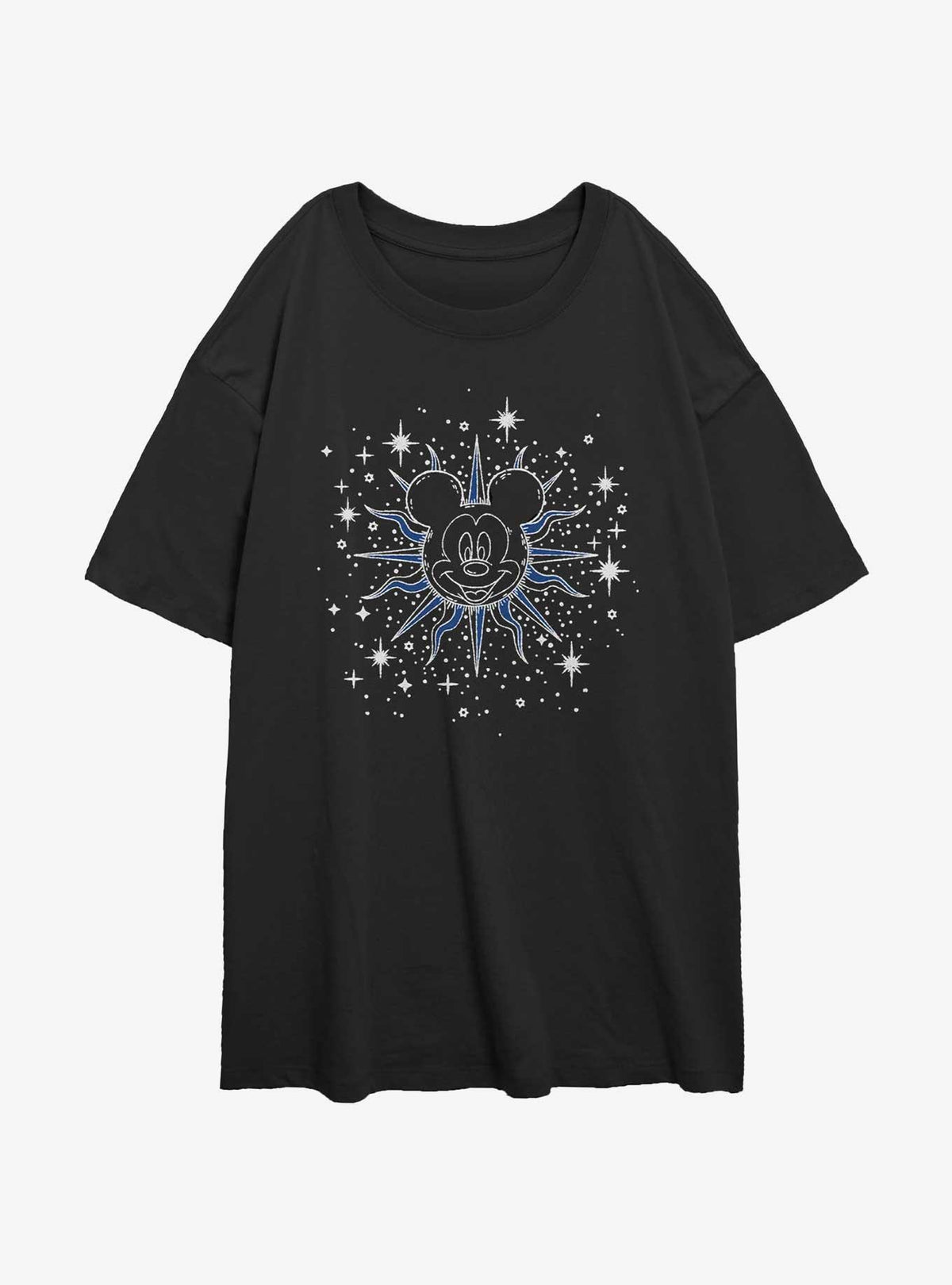 Disney Mickey Mouse Celestial Mickey Girls Oversized T-Shirt