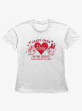 Disney Donald Duck & Daisy Duck Dating Service Girls Straight Fit T-Shirt