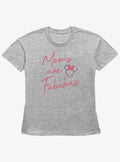 Disney Minnie Mouse Moms Are Fabulous Girls Straight Fit T-Shirt