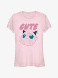 Pokemon Cute Jigglypuff Girls T-Shirt