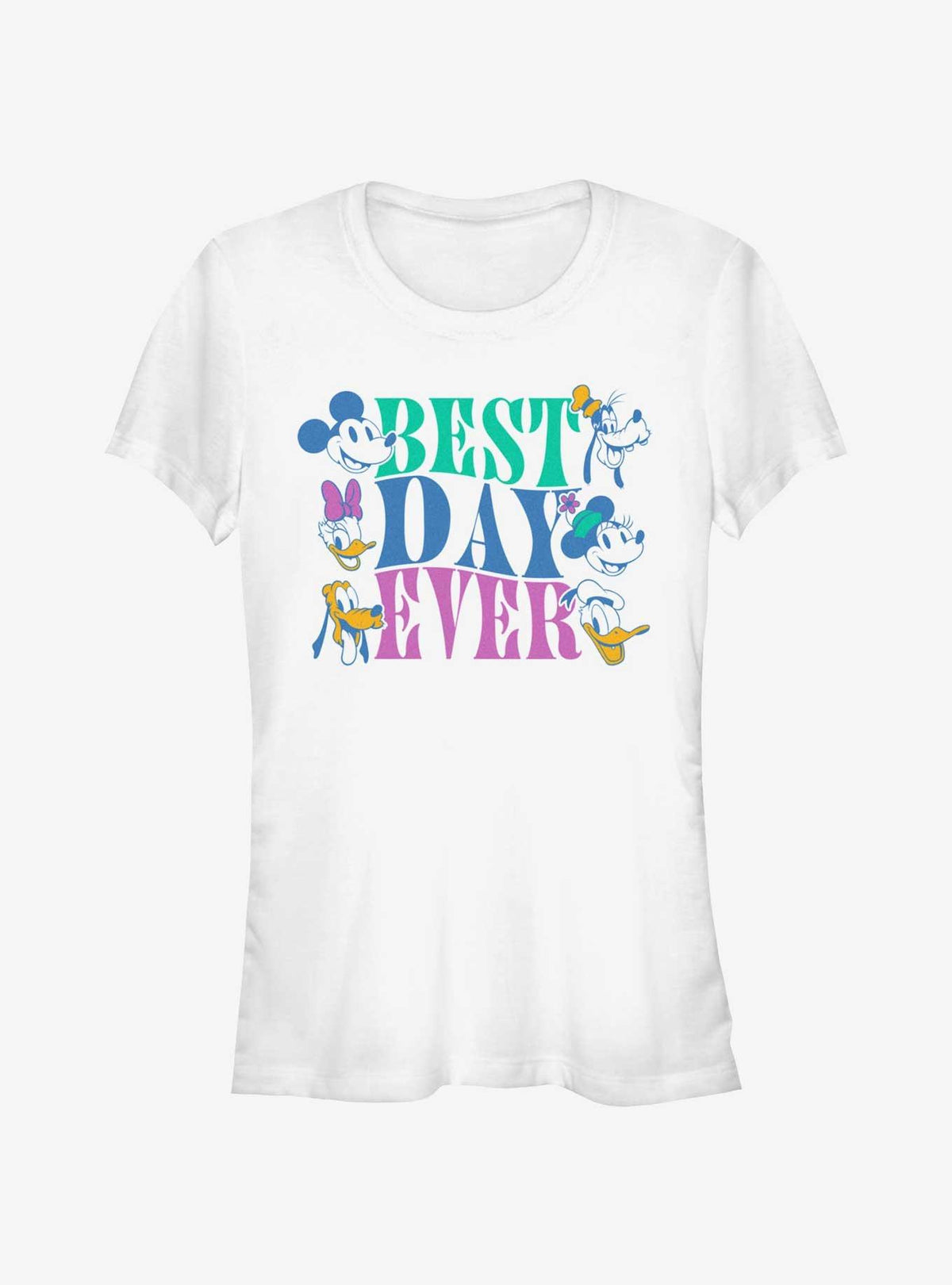 Disney Mickey Mouse Best Day With Friends Girls T-Shirt