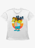 The Simpsons Nelson Ha, Ha! Girls Straight Fit T-Shirt