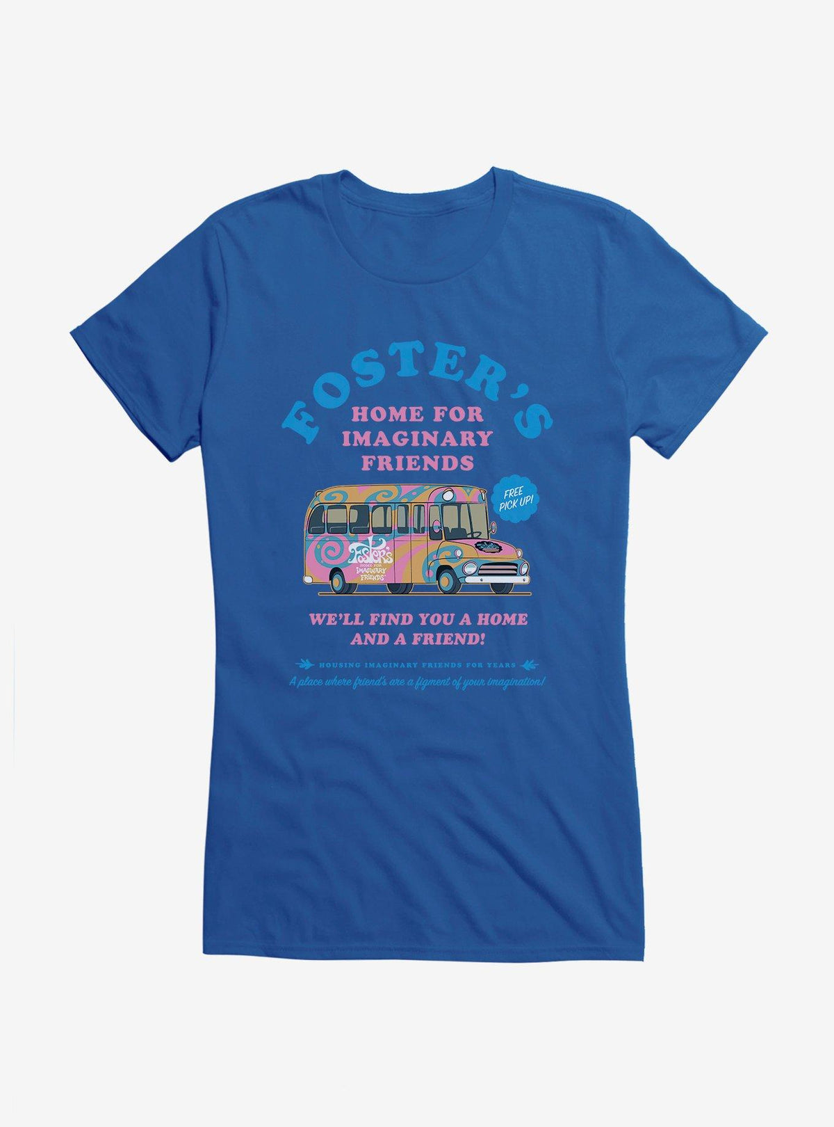 Foster's Home For Imaginary Friends Find You A Home School Bus Girls T-Shirt
