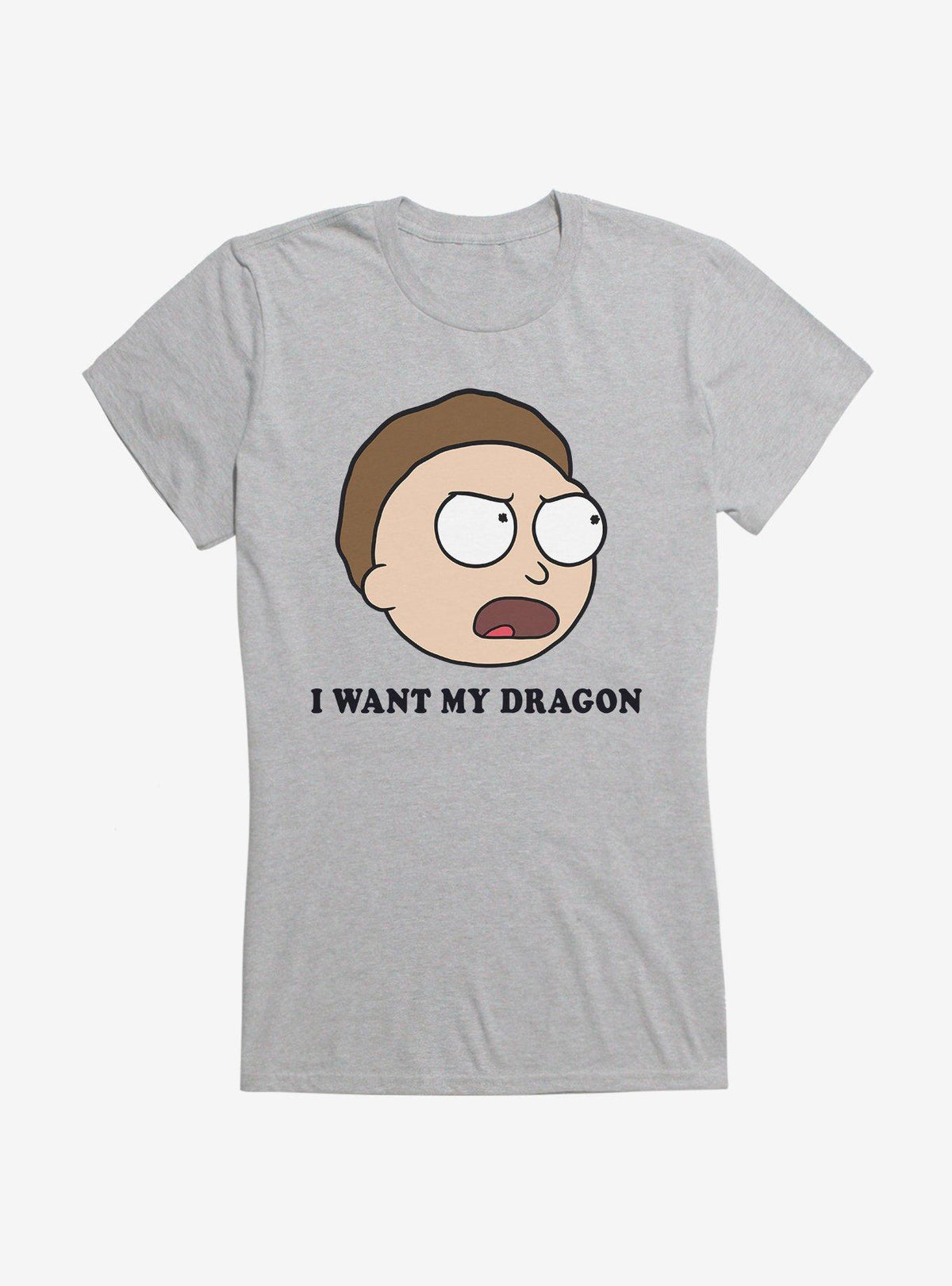 Rick And Morty Dragon Morty Girls T-Shirt