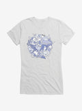 Adventure Time Group Hug Girls T-Shirt