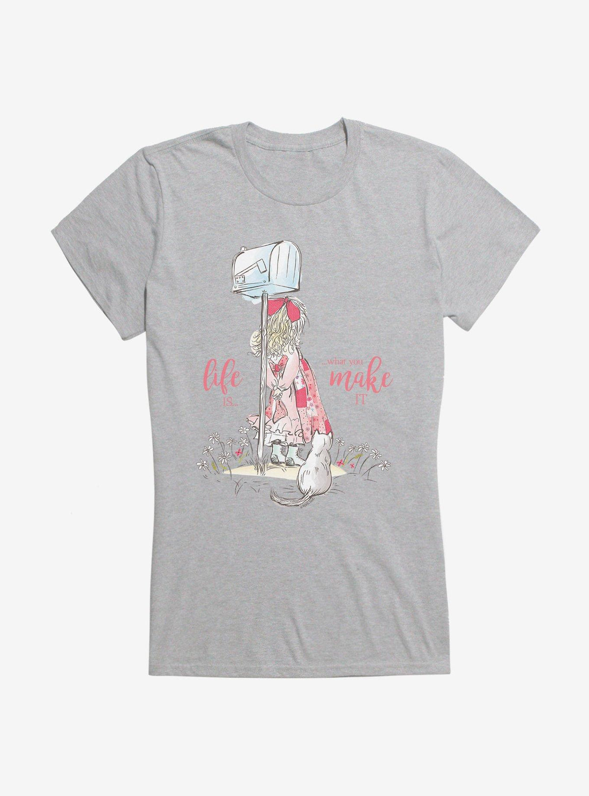 Holly Hobbie Life Is What You Make It Girls T-Shirt