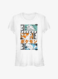 Pokemon Poster Starters Girls T-Shirt