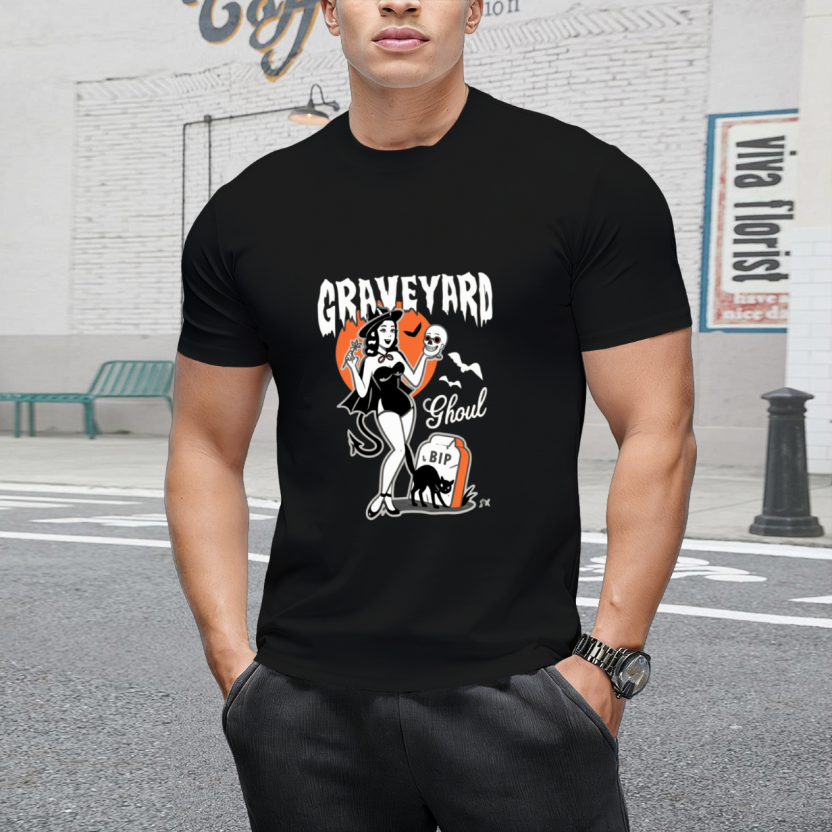Graveyard Ghoul T-Shirt
