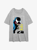 Marvel Venom You Make Me Smile Girls Oversized T-Shirt
