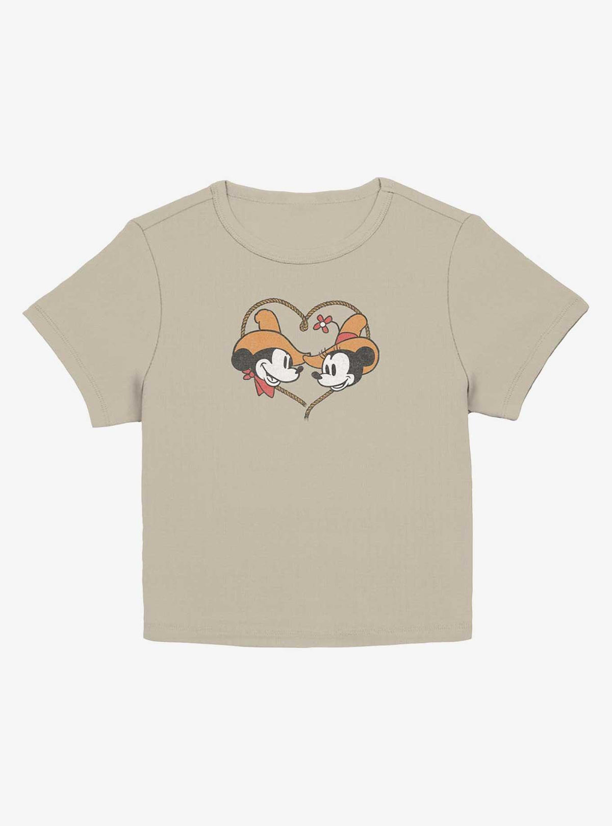 Disney Mickey Mouse & Minnie Mouse Western Sweethearts Girls Baby T-Shirt