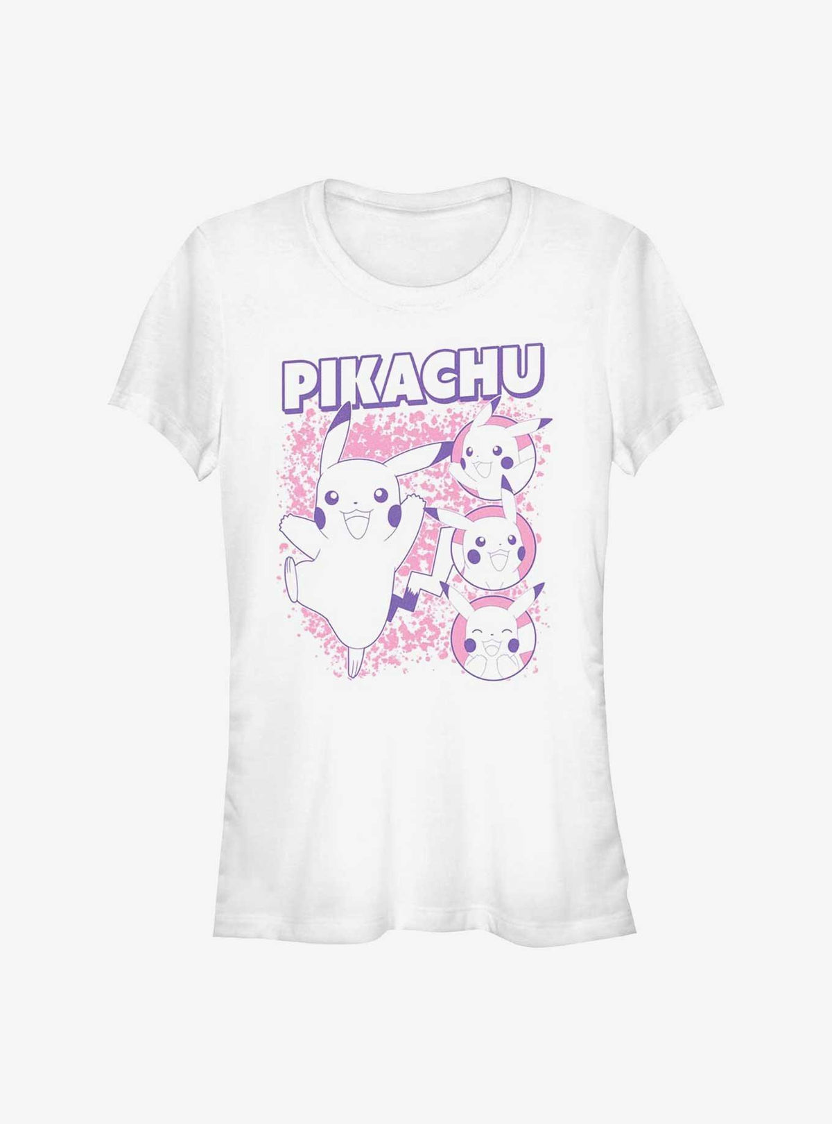 Pokemon Happy Pikachu Girls T-Shirt