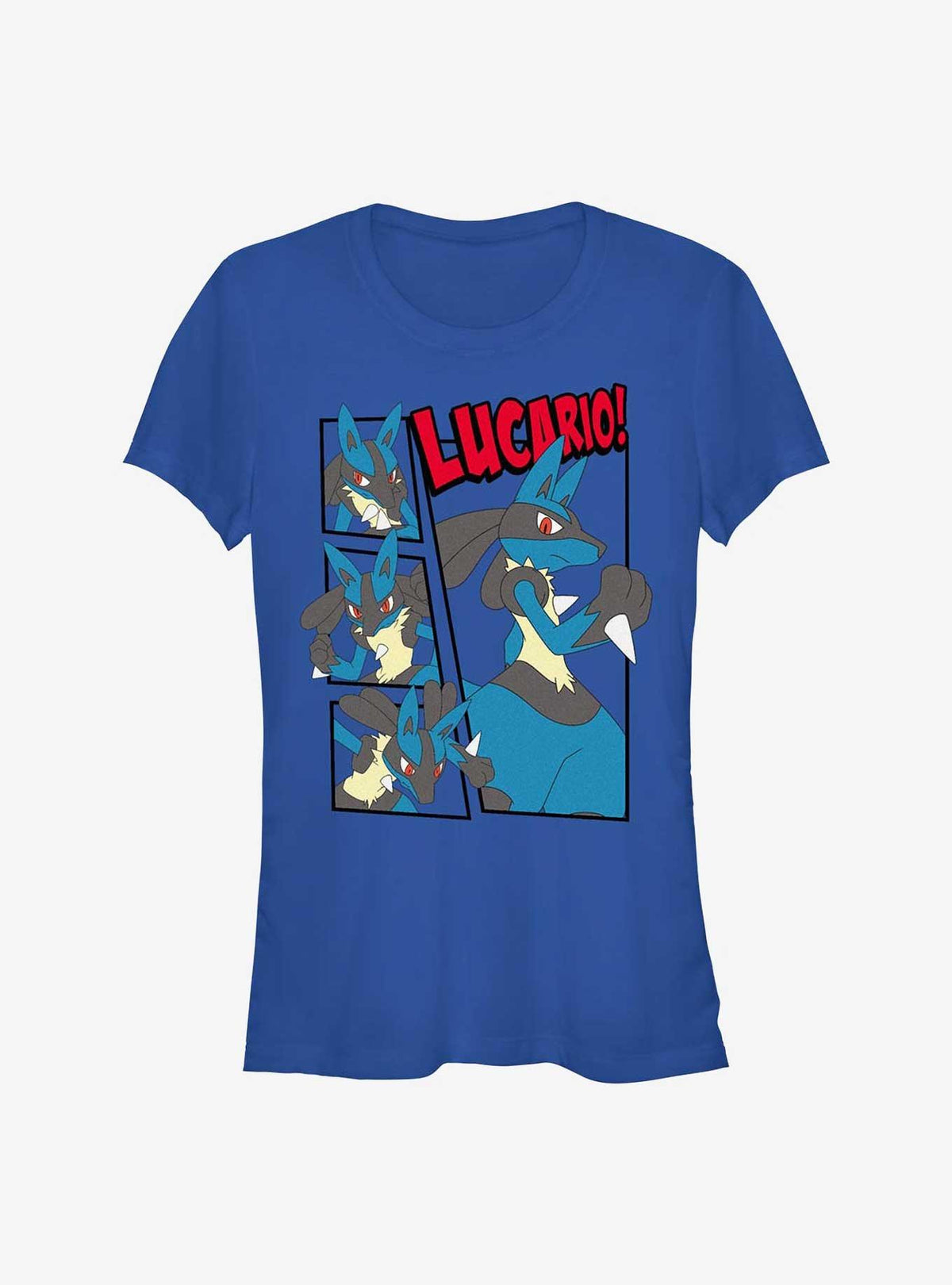 Pokemon Lucario Panels Girls T-Shirt