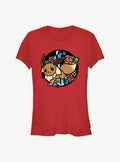 Pokemon Eevee Colors Girls T-Shirt