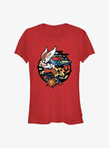 Pokemon Cinderace Girls T-Shirt