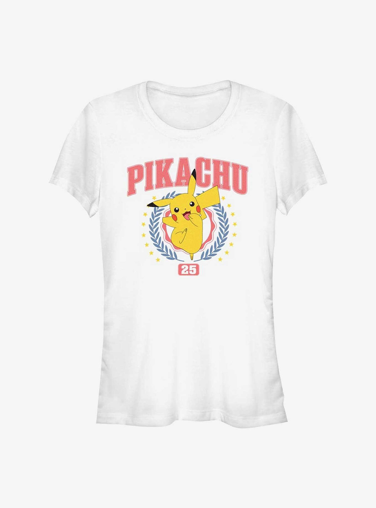 Pokemon Pikachu Collegiate Girls T-Shirt