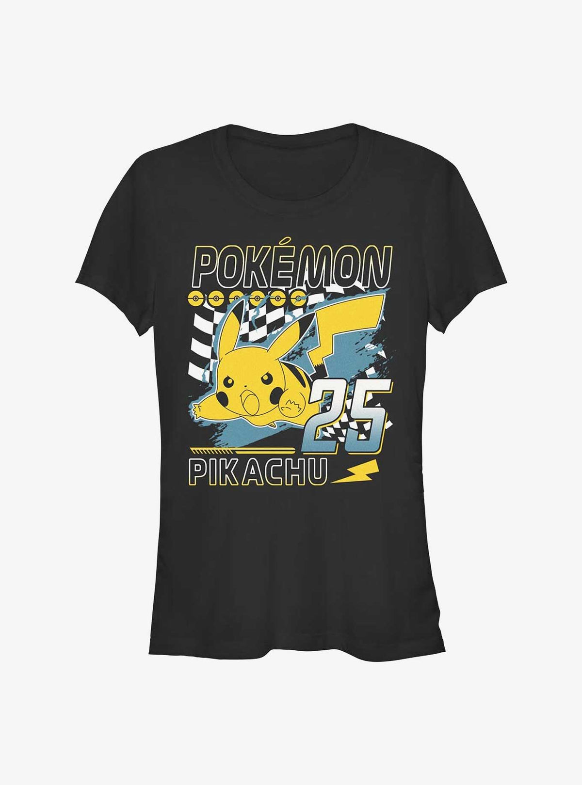 Pokemon Pikachu Racing Girls T-Shirt