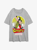 Disney A Goofy Movie Goof And Son Girls Oversized T-Shirt
