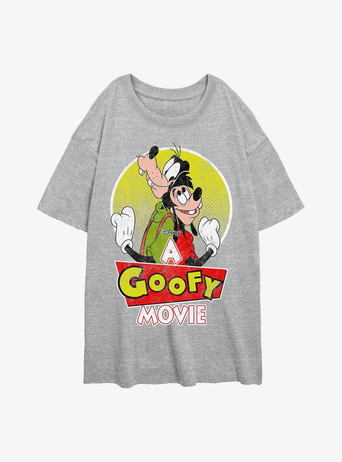 Disney A Goofy Movie Goof And Son Girls Oversized T-Shirt