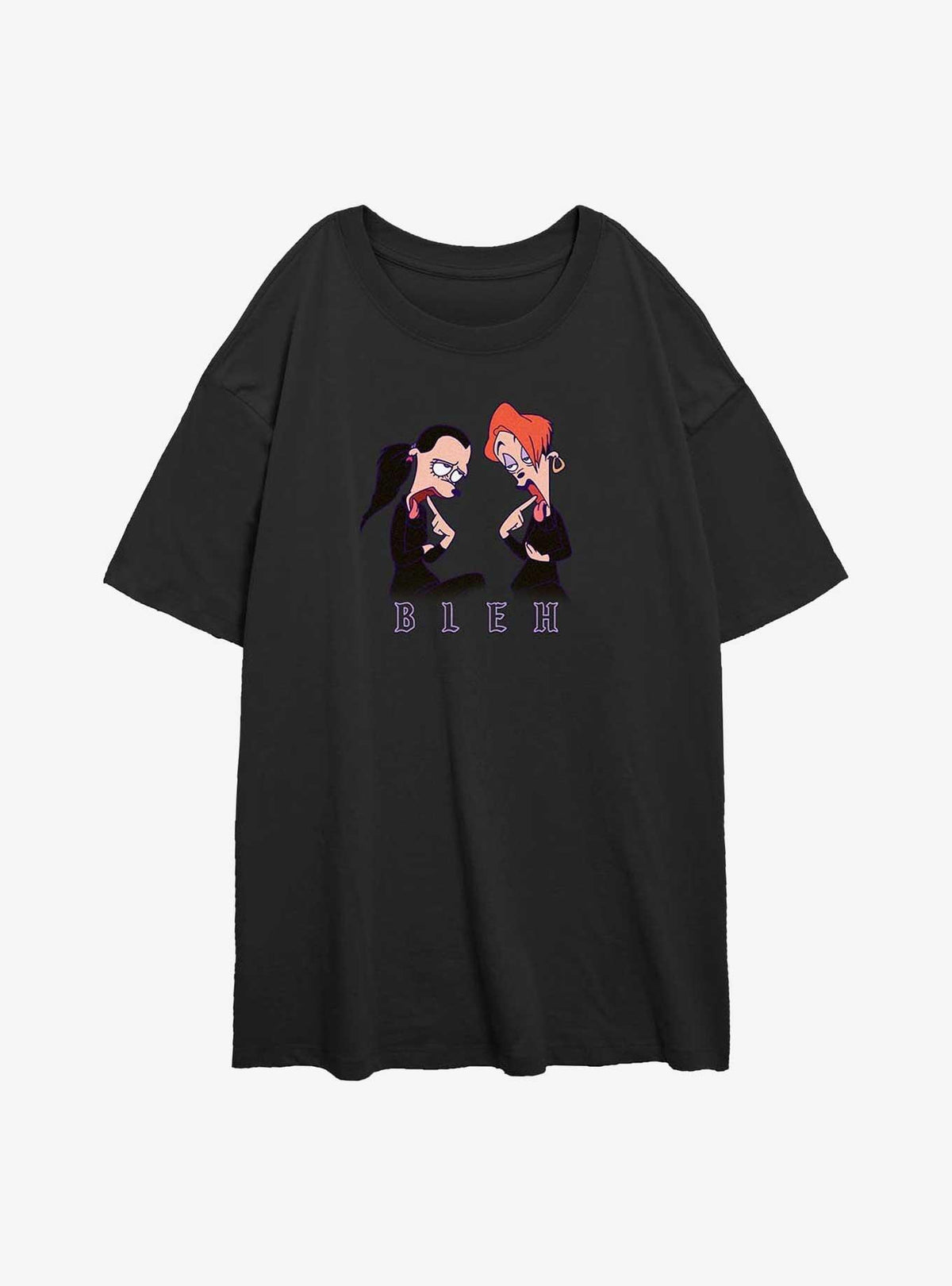 Disney A Goofy Movie Bleh Goth Girls Oversized T-Shirt