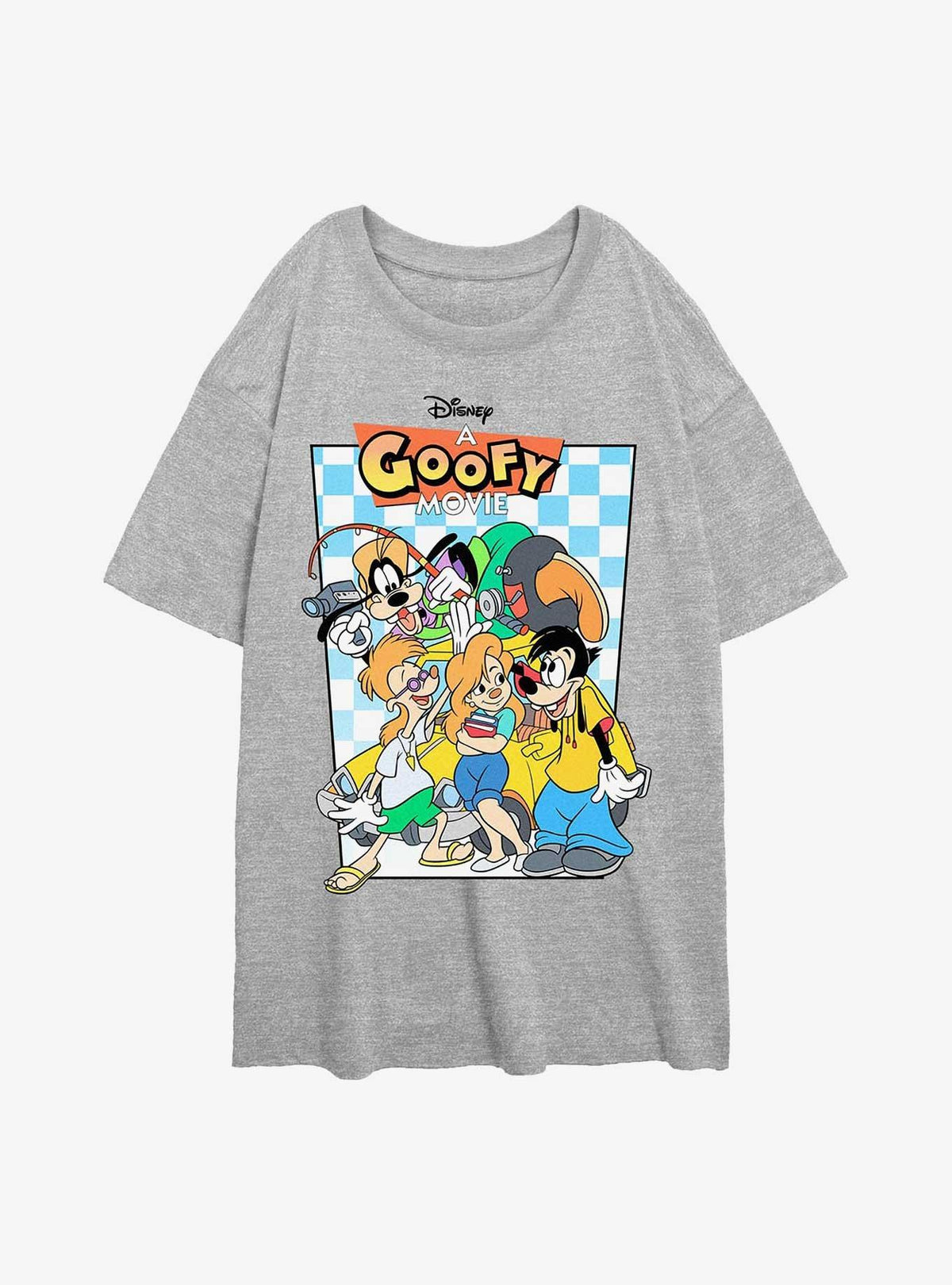 A Goofy Movie Poster Girls Oversized T-Shirt